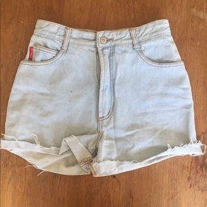 vintage Bongo, high waisted shorts